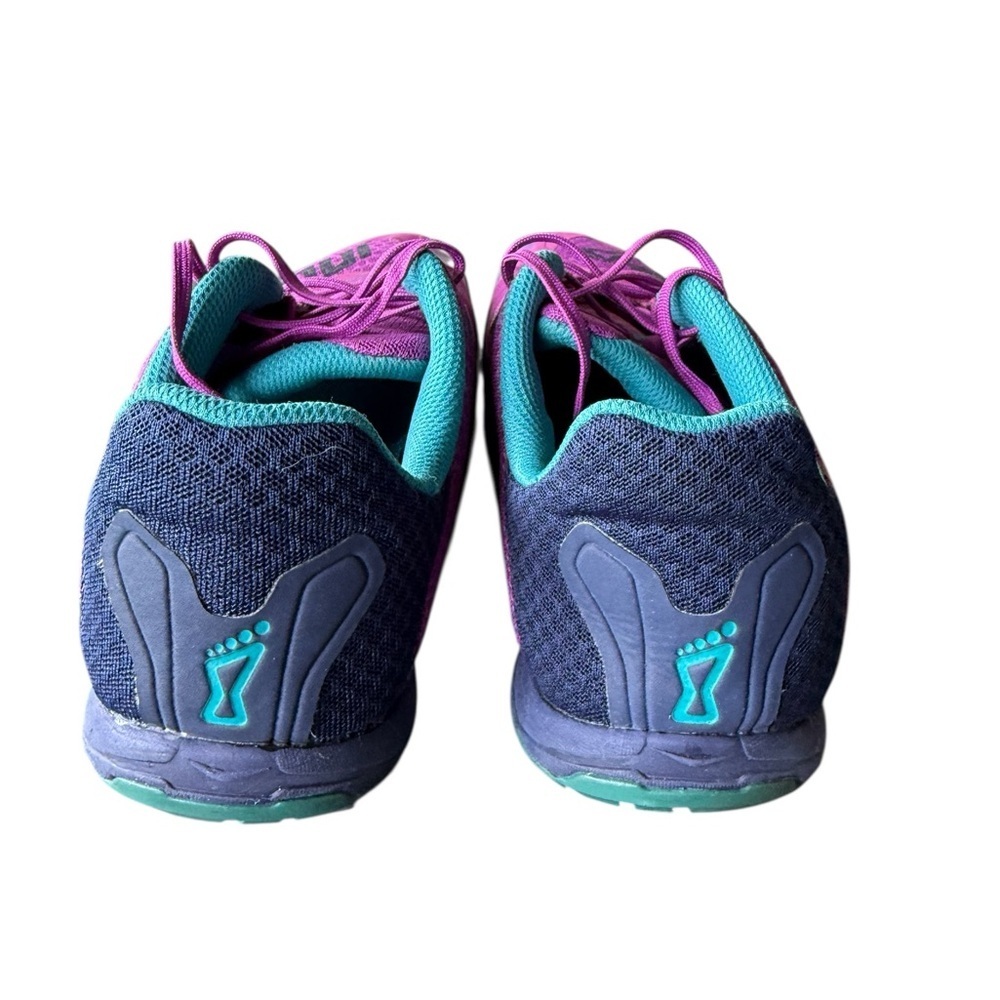 Women's Pink and Green Athletic Shoes - Picture 4 of 6
